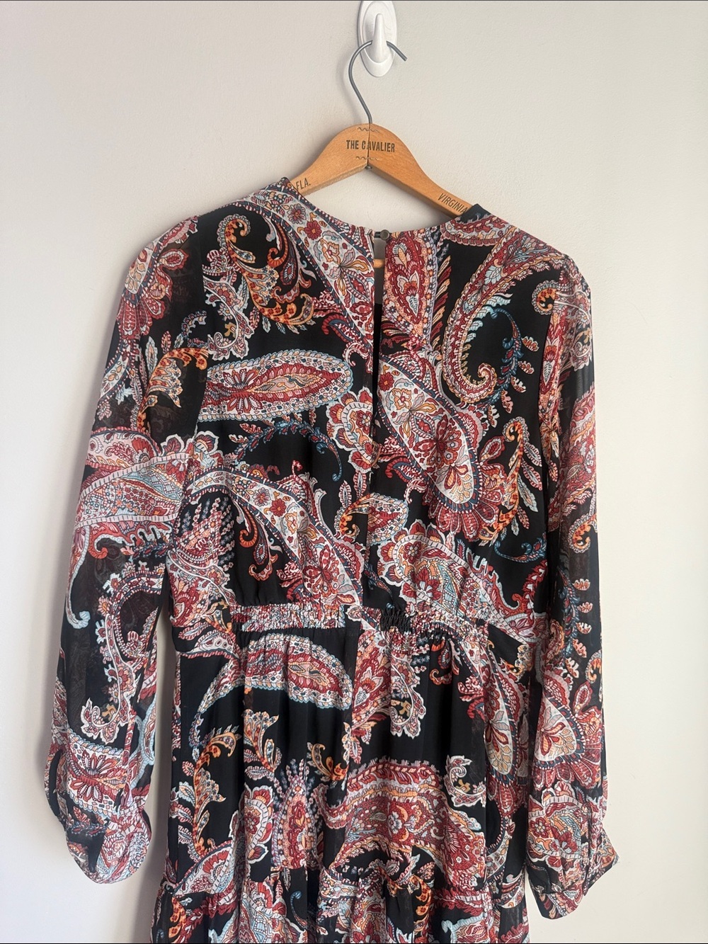 Anthropologie Paisley Maxi Dress 12 - Picture 9 of 10